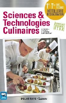 STHR Livre de sciences et technologie culinaires - Classe Première Terminale