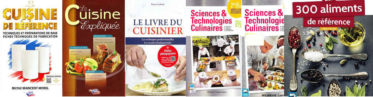 Les livres de cuisine